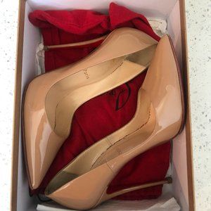 CHRISTIAN LOUBOUTIN Pointed-Toe Red Sole Pump